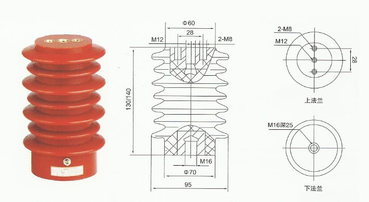 CG5-10Q/95×130（135.140.145） 户内高压带电显示装置传感器